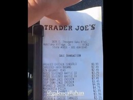 California Dad's Massive Grocery Receipt of USD 444 (₹37,000) Goes Viral, Internet Reacts