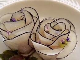 Viral Video: Food Blogger Creates Beautiful Flowers Out Of Sashimi, Wows Internet Viral Video: Food Blogger Creates Beautiful Flowers Out Of Sashimi, Wows Internet