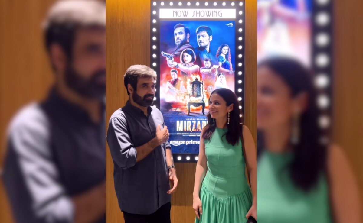 At <i>Mirzapur 3</i> Screening, Rasika Dugal's Husband Mukul Chadda Said This Looking At Her Poster