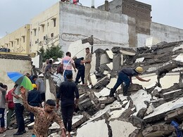 1 Dead, Many Feared Trapped After 6-Storey Building Collapses In Gujarat 1 Dead, Many Feared Trapped After 6-Storey Building Collapses In Gujarat