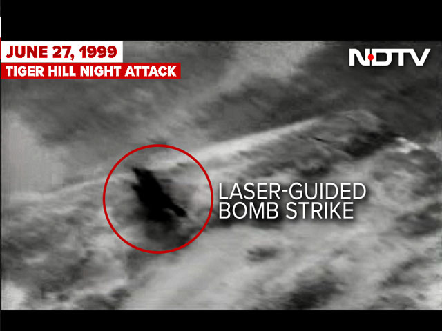 IAF Launched India's 1st Night-Time Laser-Guided Bomb Attack On Tiger Hill On June 27