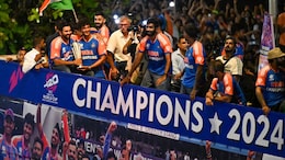 Team India Victory Parade Highlights : हा वर्ल्ड कप संपूर्ण देशाचा - रोहित शर्मा