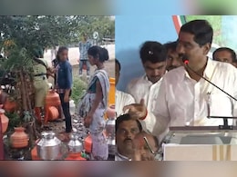खासदार सत्कारात मग्न, नागरिकांची पाण्यासाठी वणवण, बीडमध्ये काय चाललंय? खासदार सत्कारात मग्न, नागरिकांची पाण्यासाठी वणवण, बीडमध्ये काय चाललंय?