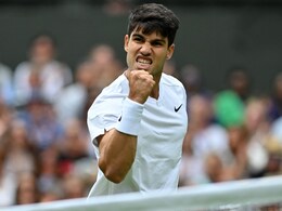 Carlos Alcaraz Up And Running On 'Beautiful' Wimbledon Centre Court