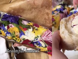 Watch: This Unique 'Flower Butter' Is Getting A Thumbs Up From Foodies