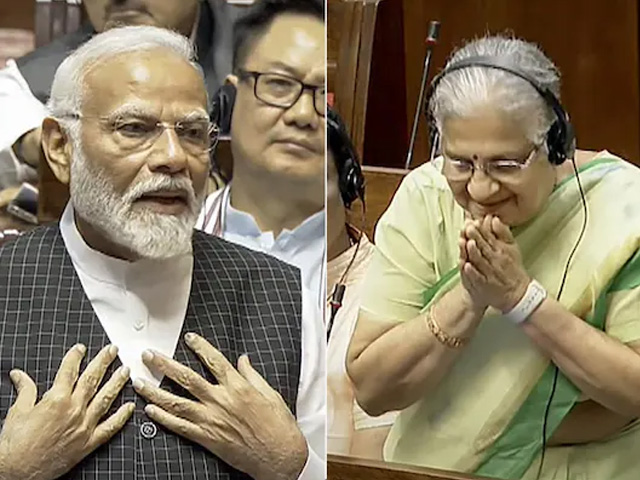 PM Modi Praises Sudha Murty's Maiden Speech In Rajya Sabha On Women's Health