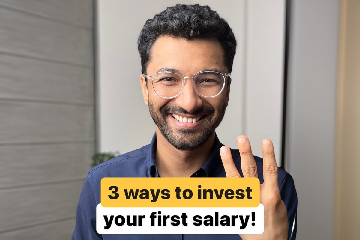3 Ways To Invest Your First Salary: Insights from Udayan Adhye