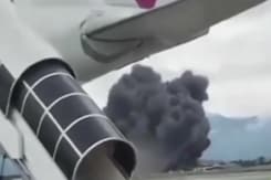 Video Shows Out Of Control Nepal Plane Slamming Into Ground Video Shows Out Of Control Nepal Plane Slamming Into Ground