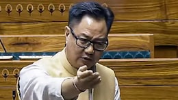 Holding Constitution Copy After "Murdering It": Kiren Rijiju Slams Congress