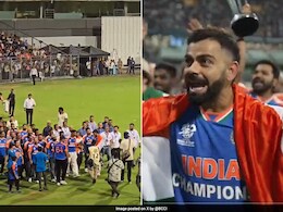 Fresh Video Shows How Virat Kohli Got India Teammates To Sing <i>Vande Mataram</i> Together