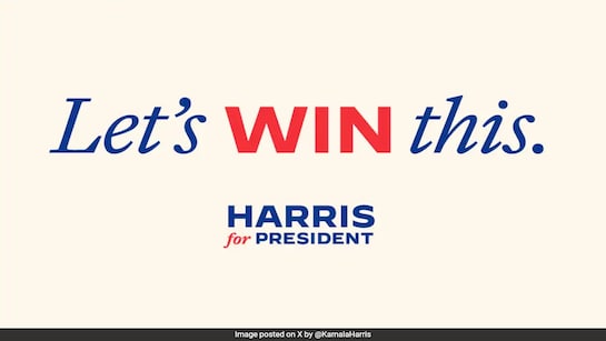 Kamala Harris' Campaign Debuts New Official Election Logo