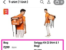 Viral Post About Swiggy Charging Delivery Agents For Bag, T-Shirt, Gets Internet Talking