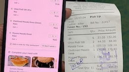 X User Compares Restaurant Bill With Zomato Prices, Company Responds
