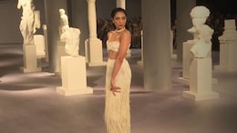 ICW 2024: Sobhita Dhulipala Is A Vision In White On The Rimzim Dadu Runway