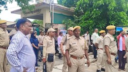 भरतपुर: गैंगस्टर कुलदीप जघीना की बरसी आज, चप्पे-चप्पे पर पुलिस का पहरा; छावनी में तब्दील हुई कोर्ट