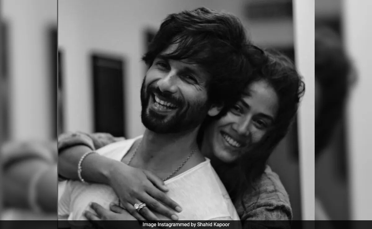 Shahid Kapoor's Wedding Anniversary Post For Mira Rajput: "My Happy Place"