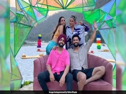 The Many Moods Of <i>Bad Newz</i> Featuring Vicky Kaushal, Triptii Dimri And Ammy Virk. Courtesy Neha Dhupia The Many Moods Of <i>Bad Newz</i> Featuring Vicky Kaushal, Triptii Dimri And Ammy Virk. Courtesy Neha Dhupia