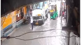 Man Smashes Truck's Windscreen, Gets Run Over Moments Later In Delhi