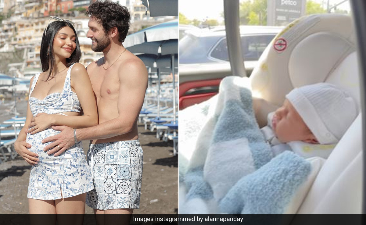 Watch: Alanna Panday's "First Drive Home As Family" With Husband Ivor McCray And Son