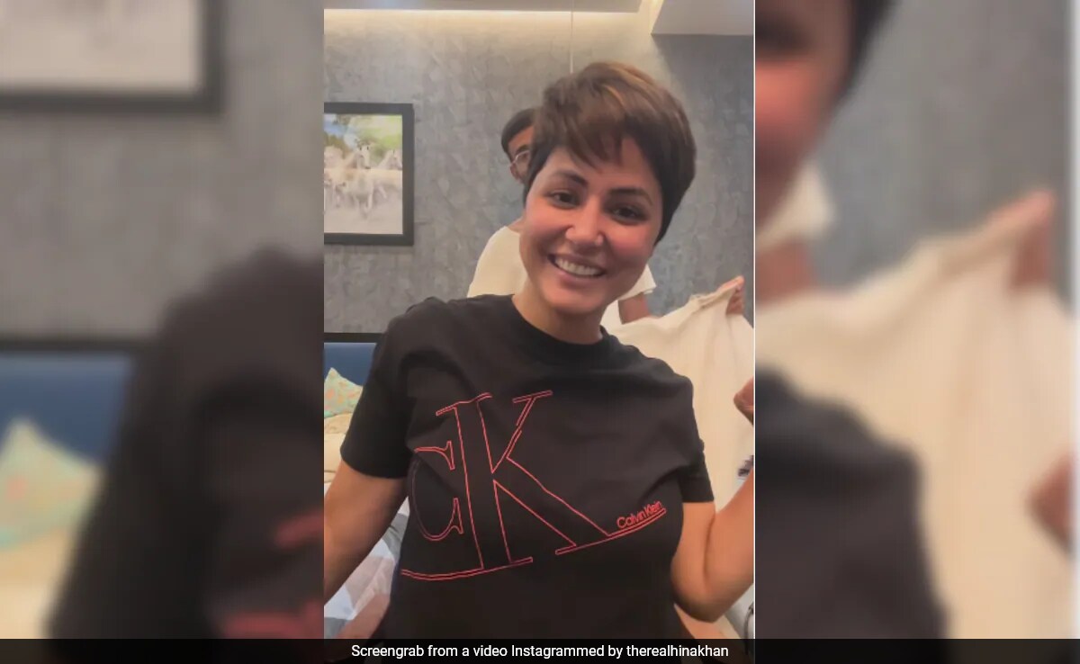 Hina Khan, Battling Cancer, Shares Pic From Hospital: "Constantly In Pain"
