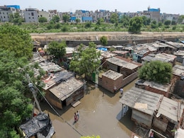 Watch: Northwest Delhi's Bawana Area Flooded As Water Breaches Canal From Haryana Watch: Northwest Delhi's Bawana Area Flooded As Water Breaches Canal From Haryana