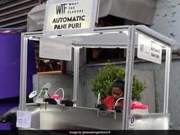 मार्केट में आयी ऑटोमेटिक पानी पुरी मशीन, अनोखे तरीके से करती है काम, लोगों ने कहा- अब तो मौज हो गई