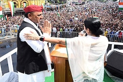 Akhilesh Yadav At Mamata Banerjee' Big Kolkata Rally Akhilesh Yadav At Mamata Banerjee' Big Kolkata Rally