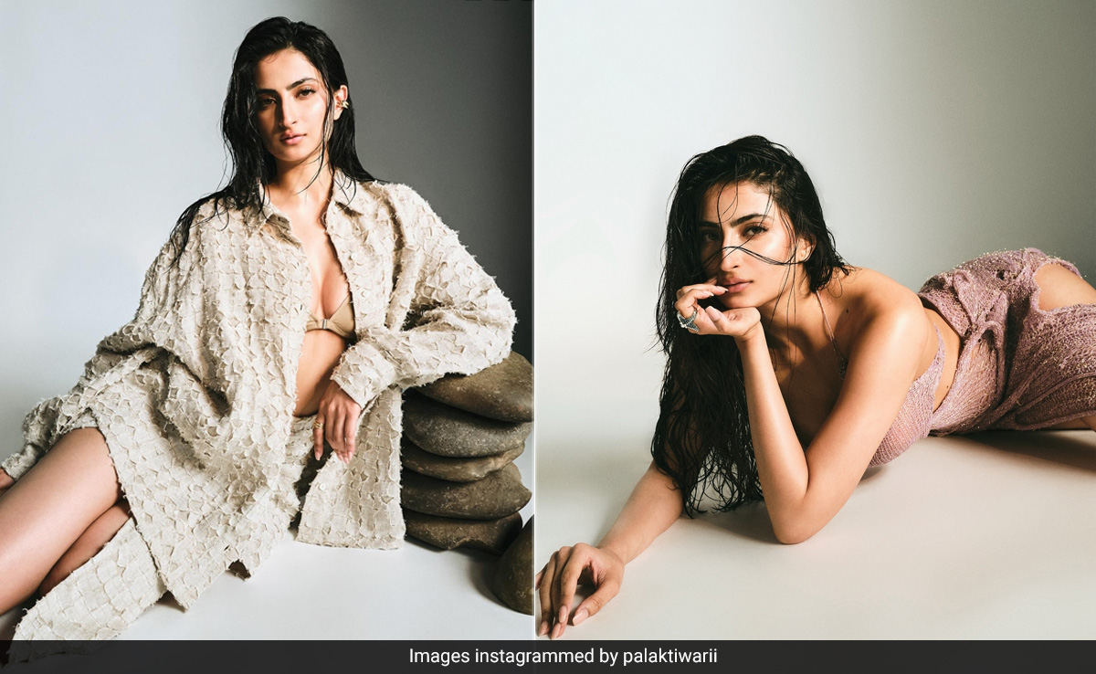 Textured Cutaway Style Was The Way To Go For Cover Star Palak Tiwari