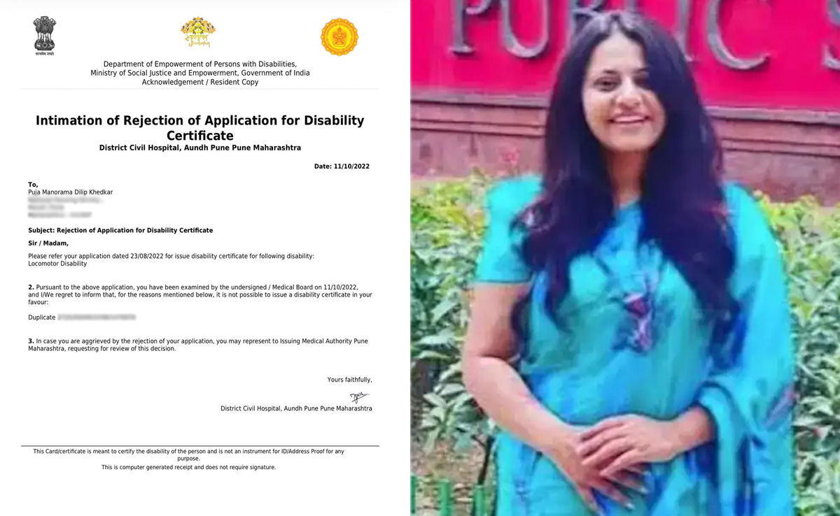 "Regret To Inform...": Trainee IAS Officer's Disability Request Was Denied