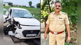 बीडमध्ये बंदोबस्ताला निघालेल्या पोलीस उपनिरीक्षकाचा अपघाती मृत्यू, एकजण गंभीर जखमी