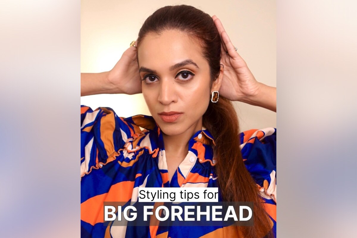 Styling Tips for Big Foreheads by Fashion Influencer Shilpa Tolani