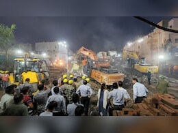 गुजरात में 6 मंजिला इमारत गिरी, 1 की मौत, 15 लोग घायल; कई के फंसे होने की आशंका