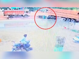 चूरू के रतनगढ़ में दर्दनाक हादसे का सामने आया CCTV वीडियो, ट्रेलर की लापरवाही से 3 लोगों की गई थी जान