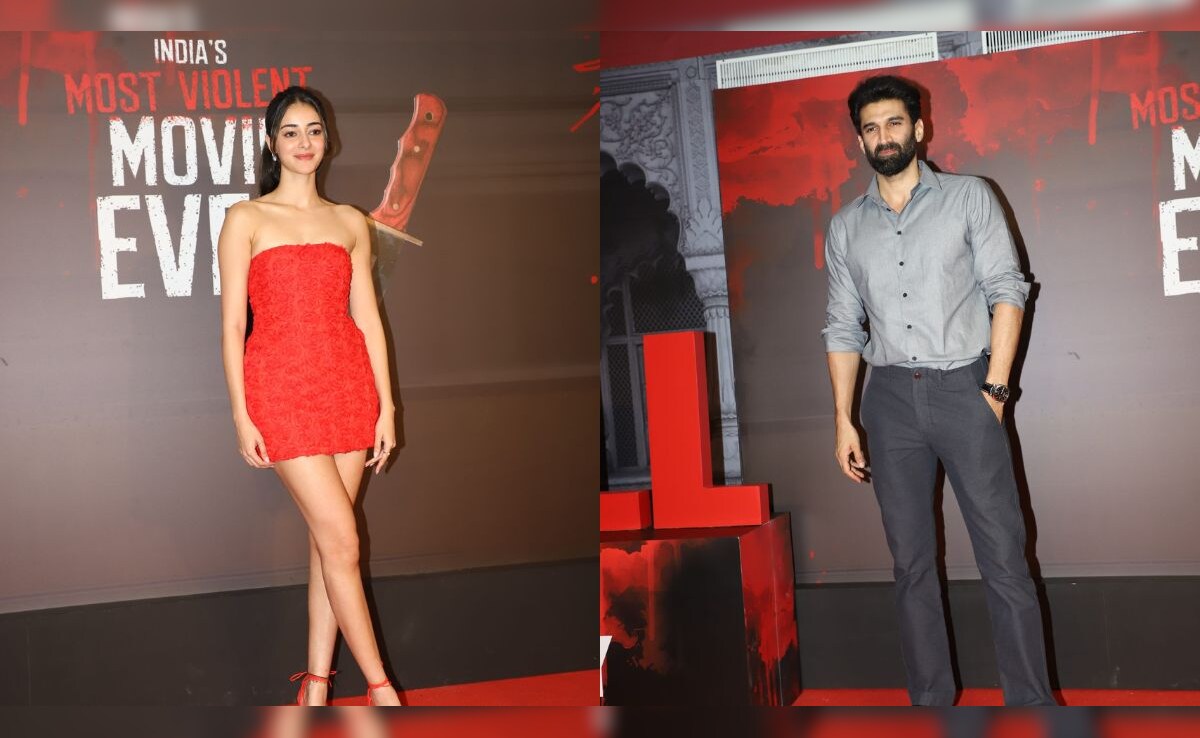 ICYMI: Ananya Panday And Aditya Roy Kapur Attended <i>Kill</i> Screening Amid Break Up Rumours