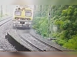 बाप-बेटे चालत आले आणि सरळ रेल्वेखाली झोपले! भाईंदरमधील काळजाचा थरकाप उडवणारा Video