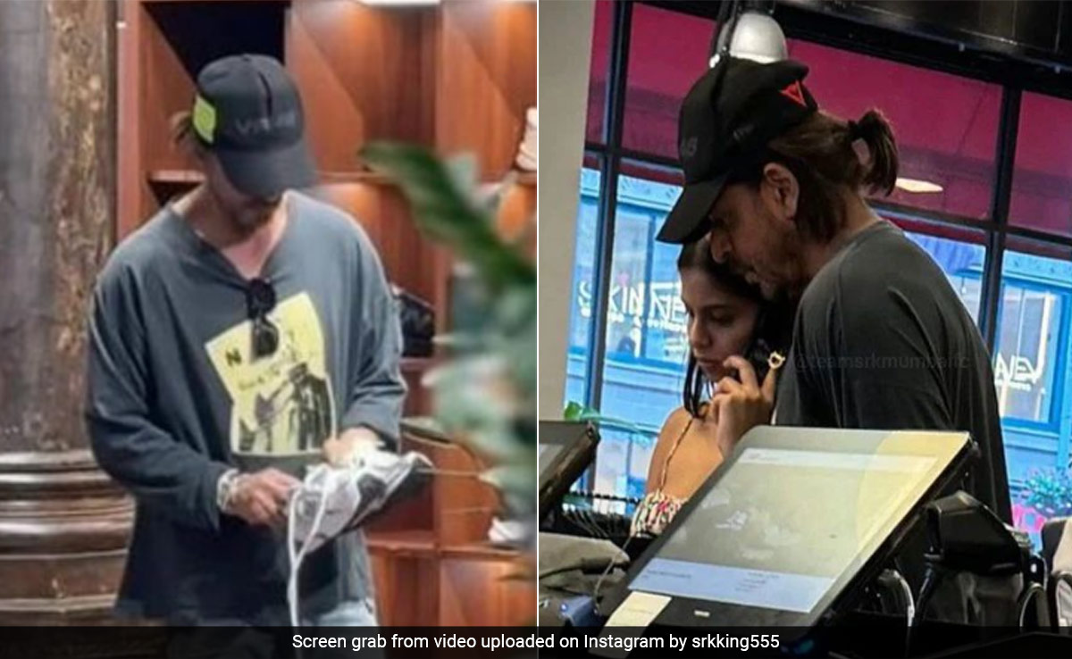 Crazy Viral: Shah Rukh Khan And Daughter Suhana Spotted Shopping In New York