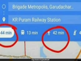 Google Maps Shows Walking 6 Km Is Faster Than Driving In Bengaluru. See Post Google Maps Shows Walking 6 Km Is Faster Than Driving In Bengaluru. See Post
