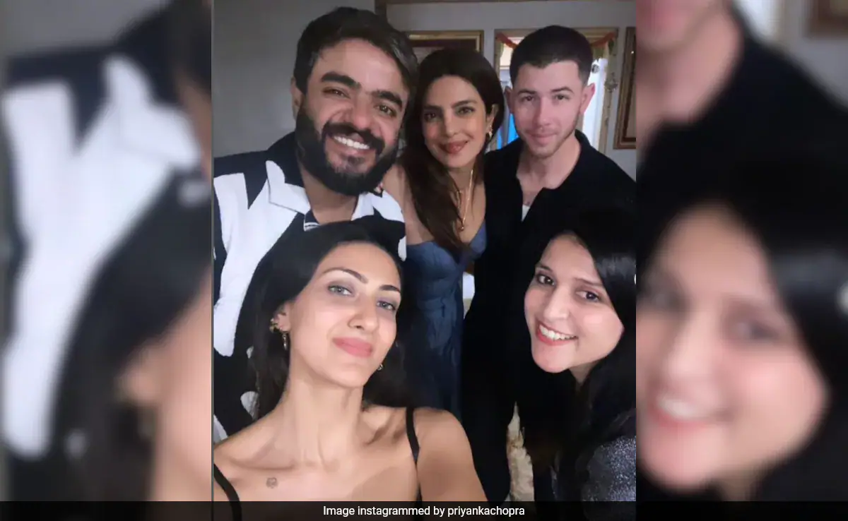 Priyanka Chopra And Cousin Mannara's Catch-Up At Brother Siddharth's Birthday Party - See Pic With Nick Jonas