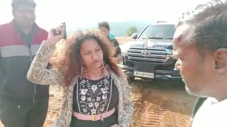 Police Went To Puja Khedkar Family Home Looking For Truck Driver, Found Dogs