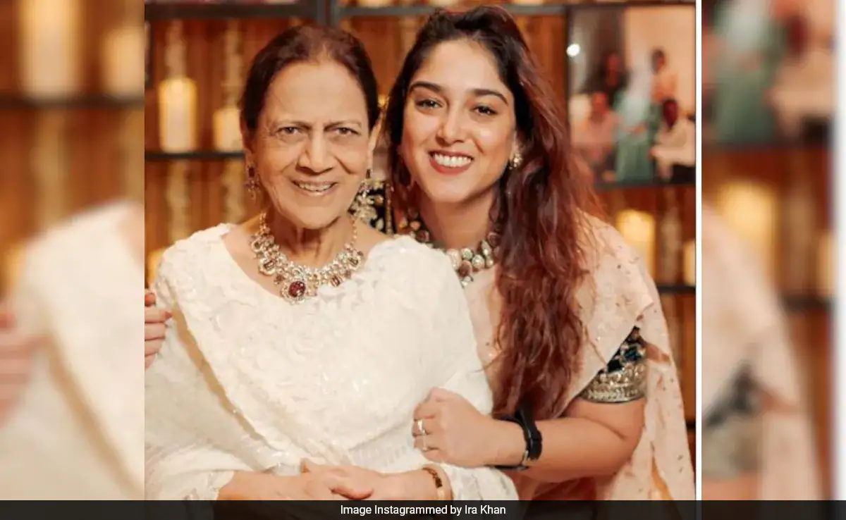 Viral: Ira Khan's Adorable Pics With Grandmother Zeenat Hussain