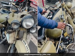 1950 की इंग्लैंड की बनी Royal-Enfield बुलेट का Video वायरल, 74 साल बाद भी इतनी मजबूत है कि इस पर घूम सकते हैं लद्दाख 1950 की इंग्लैंड की बनी Royal-Enfield बुलेट का Video वायरल, 74 साल बाद भी इतनी मजबूत है कि इस पर घूम सकते हैं लद्दाख