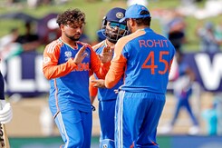 "He Wanted To Try Something": Kuldeep On Rohit's 'Messi-Inspired' Victory Dance "He Wanted To Try Something": Kuldeep On Rohit's 'Messi-Inspired' Victory Dance