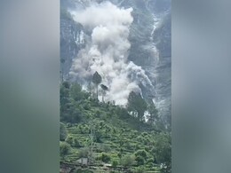 Video: Massive Landslide On Badrinath National Highway, Traffic Disrupted