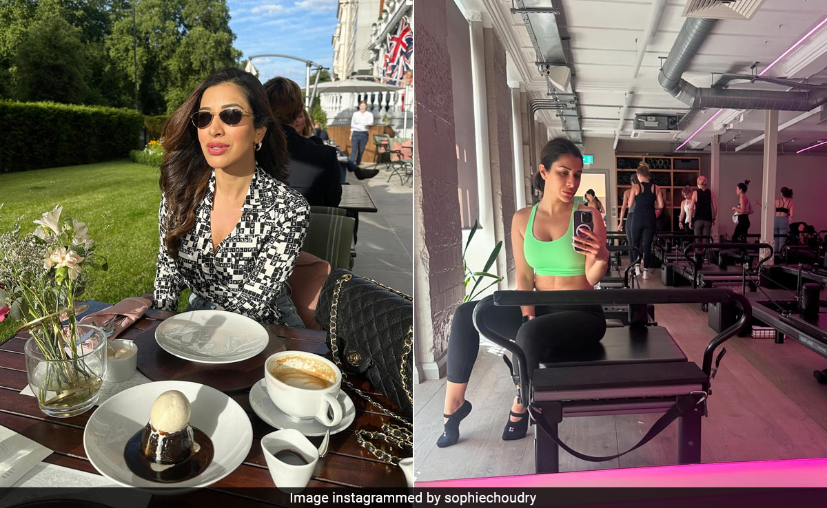 Sophie Choudry's London Vacation Was Mixed With Shopping, Park Dates And Pilates