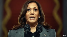 "Unpatriotic": Kamala Harris Slams US Flag Burning At Anti-Netanyahu Protest