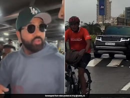 Rohit Sharma Rocks Mumbai Streets In His Swanky Car, Don't Miss Number Plate Connection Rohit Sharma Rocks Mumbai Streets In His Swanky Car, Don't Miss Number Plate Connection