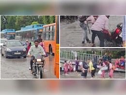 ...महज10 मिनट की बारिश से बेहाल हुई दिल्ली, कहीं जलभराव तो कहीं जाम