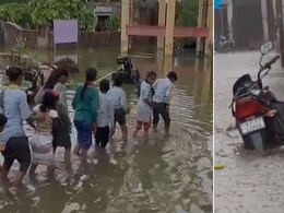 खेत-खलिहान, गांव-शहर सब डूबे, भारी बारिश से राजस्थान के इस जिले की हालत पस्त, किसान दूसरी चिंता से परेशान खेत-खलिहान, गांव-शहर सब डूबे, भारी बारिश से राजस्थान के इस जिले की हालत पस्त, किसान दूसरी चिंता से परेशान