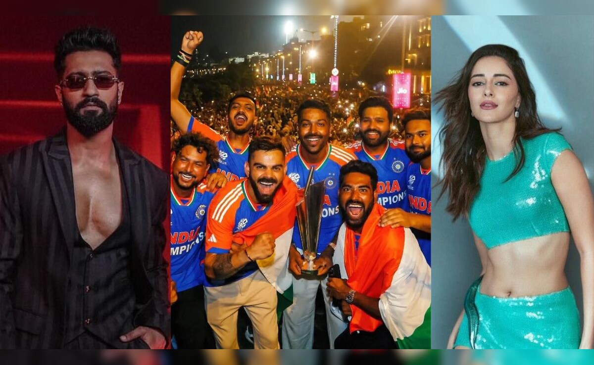 Vicky Kaushal, Ananya Panday And Other Stars Celebrate Team India's World Cup Victory Parade