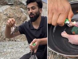 Man Attempts To Cook Chicken With Firecracker, Internet Questions His "Common Sense" Man Attempts To Cook Chicken With Firecracker, Internet Questions His "Common Sense"